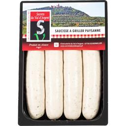 SECRETS DU VAL D'ARGENT Piece Barquette 4's 400g