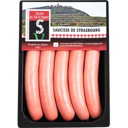 SECRETS DU VAL D'ARGENT Piece Barquette 6's 330g