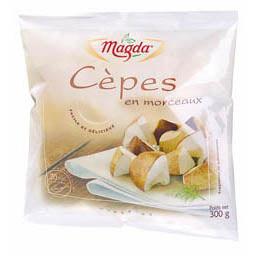 MAGDA CÈPES EN MORCEAUX SURGELÉS 300G