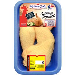 DOUCE FRANCE CUISSE DE POULET JAUNE DÉJOINTÉES SOUS ATMOSPHÈRE DOUCE FRANCE X2 500G