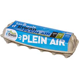 LES OEUFS D'ERWAN Plein Non fermier Boite 12's