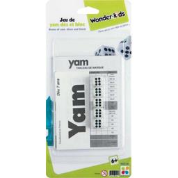 SANS MARQUE JEU DE YAM, DES + BLOC BL