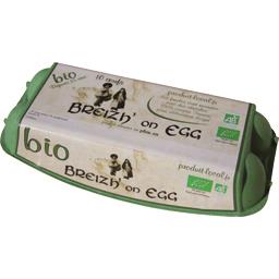 BREIZH ON EGG BIO PLEIN AIR OEUF PREE FRAIS MOY 10