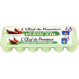 L'OEUF DE PROVENCE Plein Non fermier Boite 12's