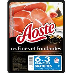 AOSTE AOSTE FINES ET FONDANTES NATURES VPF 6+3TR GRTES 150G
