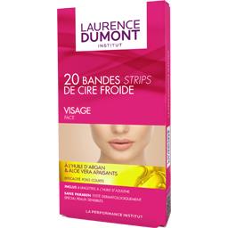 LAURENCE DUMONT CIRE BANDE FROIDE VISAGEX20+FLACONNET.D'AZULÈNE L.DUMONT