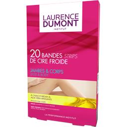 LAURENCE DUMONT CIRE BANDES FROIDE CORPS L. DUMONT X 20 + FLAC D'AZULÈNE