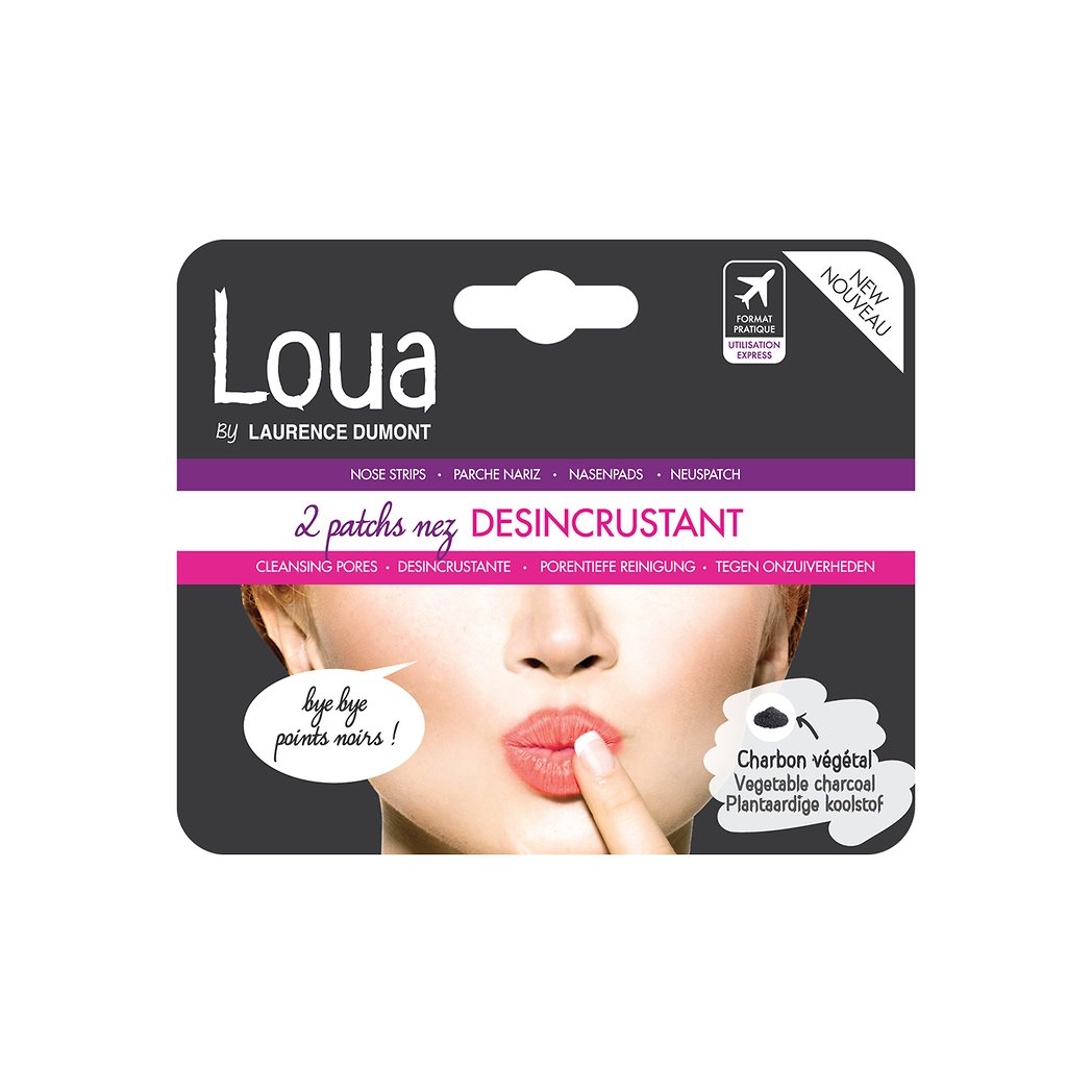 LOU A MASQUE NEZ DESINCRUSTANT CHARBON LOUA