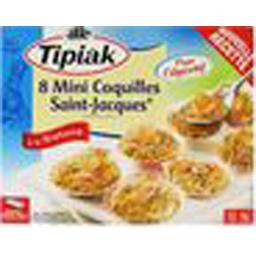 TIPIAK MINI COQUILLE ST JACQUES TIPIAK 100G