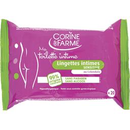 CORINE DE FARME LINGETTES INTIME DOUCEUR CORINE DE FARME X20