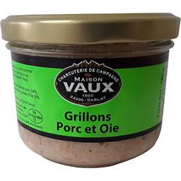 VAUX Oie & porc Pot 180g