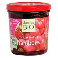 LE JARDIN BIOLOGIQUE CONFITURE FRAMBOISE JARDIN BIOLOGIQUE 320G