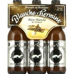 LANCELOT HERMINE BIERE SPECIALE BLANCH VERRE 3X 33C 4%