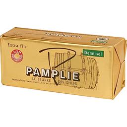 PAMPLIE BEURRE 1/2 SEC PLAQUETTE ALUMINIUM 250G
