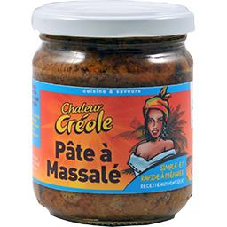 CHALEUR CREOLE PATE MASSALE CHALEUR CREOLE200G