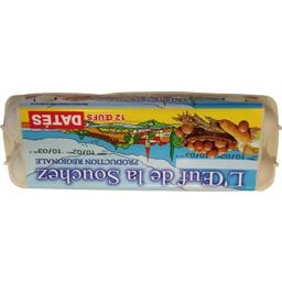 SOUCHE OEUF EXTRA GROS DATE PLAQ 12