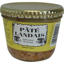 DUPLACEAU Pate Viande Foie landais Bocal 180g