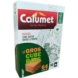 CALUMET CUBES BOIS CALUMET MAXI FORMAT X40 LOT DE 2