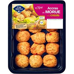 CITE MARINE ACCRAS DE MORUE CREOLE 8X180G EL/FR