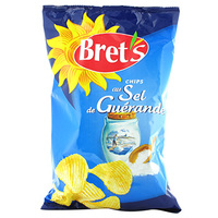 BRET'S CHIPS NATURE SUPER CRAQUANTE AU SEL DE GUÉRANDE BRET'S 125G