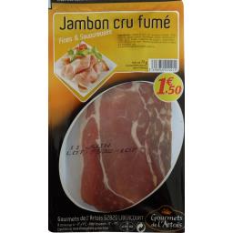 GOURMET-ARTOIS JAMBON FINE&SAVOU CRU TR BARQ 75G