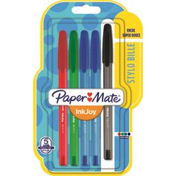 PAPER MATE INKJOY 100 CAP FINE BLISTER 5 STD