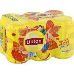 LIPTON ICE TEA LIPTON ICE TEA PECHE BTE 6X33CL