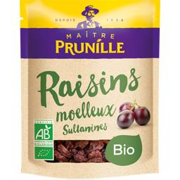 MAITRE PRUNILLE RAISIN SULTANINE BIO MAÎTRE PRUNILLE SACHET 250G