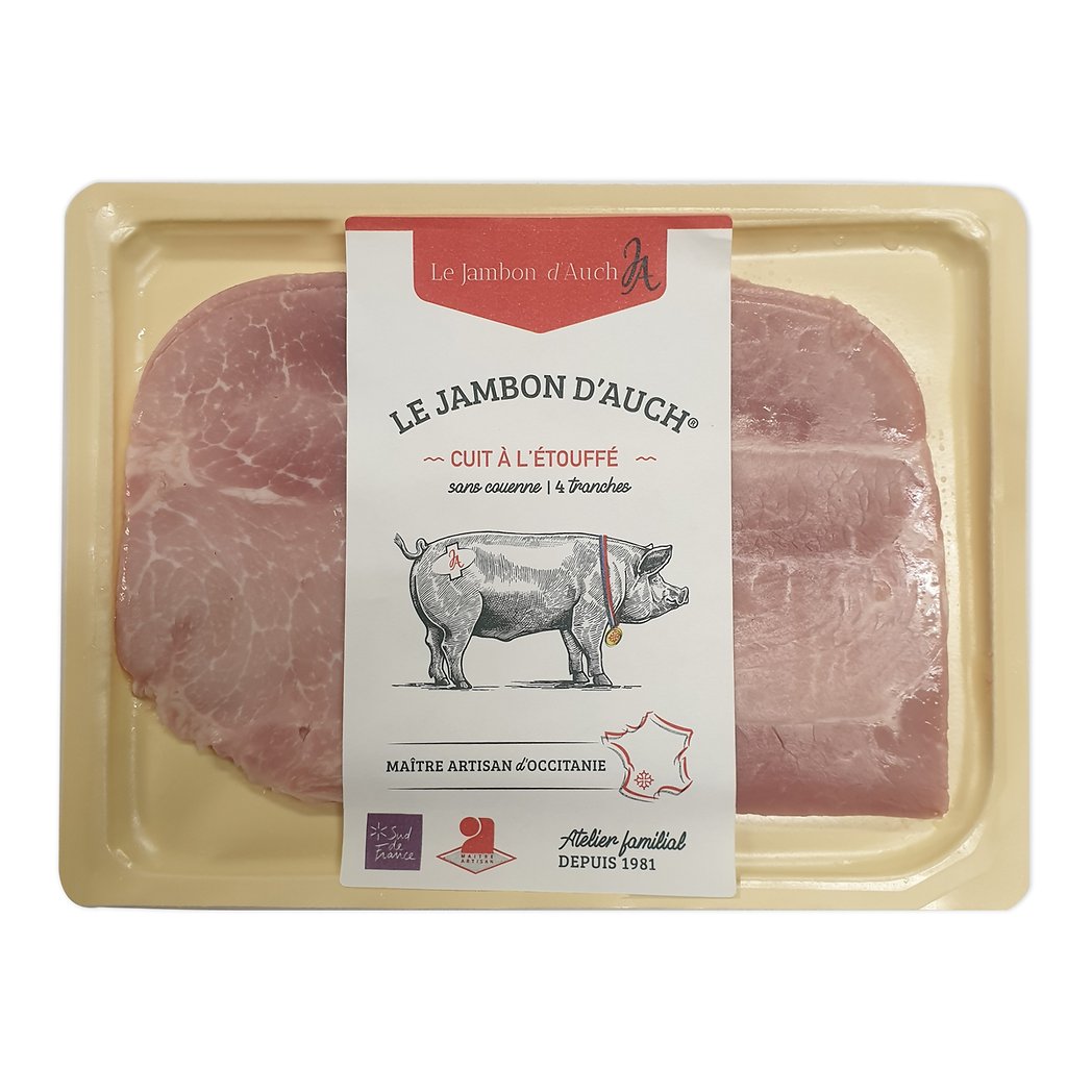 JAMBON-D''AUCH JAMBON DD SUPERIEUR 4 TRANCHES 240G