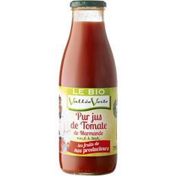 VALLEE VERTE Jus Tomate BIO Bouteille 750ml