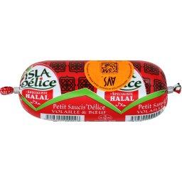 ISLA DELICE PETIT SAUCISDÉLICE VOLAILLE/BOEUF ISLA DÉLICE 230G