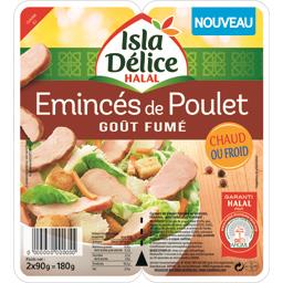 ISLA DELICE EMINCES DE POULET GOUT FUME ISLA DELICE 2X90G