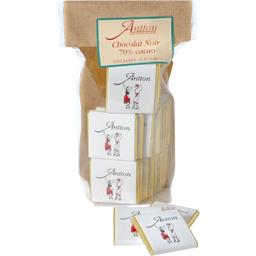 ANTTON MINI TABLET CHOCOLAT NOIR 60% 30 BOITE 150G