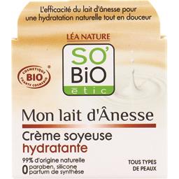 SO BIO CRÈME SOYEUSE BIO LAIT D'ANESSE SO'BIO ÉTIC 50ML