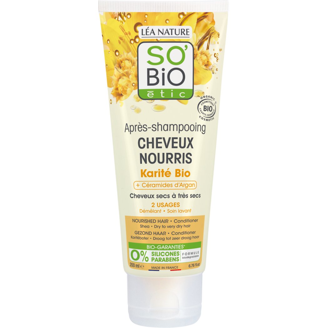 SO BIO ETIC APRES SHAMPOOING KARITE ARGAN BIO SOBIO ETIC 200ML
