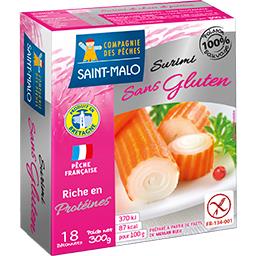 COMPAGNIE DES PECHES SURIMI SAVEUR CRABE BÂTONNETS X18 300G