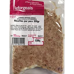 LEFORGEAIS RILLETTE PORC TRANCHE 300G