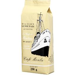 MAISON LEMETAIS Café moulu Arabica Sachet 250g