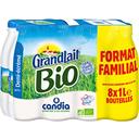 GRANDLAIT GRANDLAIT BIO 1/2ECREME BTLE 8X1L FORMAT FAMILIAL