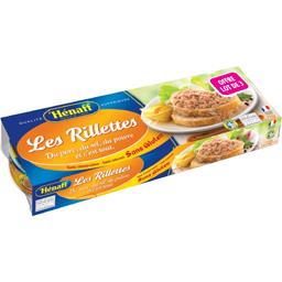 HENAFF RILLETTES PUR PORC HENAFF 3X78G