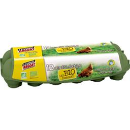 FERMIERS ARGOAT BIO PLN AIR OEUF PRE FRAIS MOY 12