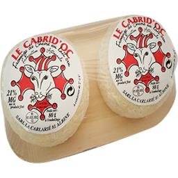 STI SAVALL Chevre Fermier Crottin Boite 80g x2