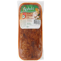 HALAL ROTI FUMÉ ET CUIT DE DINDE HALAL BARQ.800G S/VIDE
