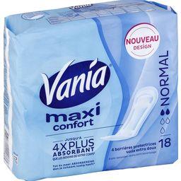 VANIA SERVIETTES MAXI CONFORT NORMAL VANIA X18