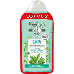 LE PETIT MARSEILLAIS PETIT MARSEILLAIS SHP REVEIL DETOX INFUSION THYM-THE VERT 2X250ML