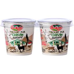 BASKALIA YAOURT PUR CHÈVRE BASKALIA POT CARTON 125G X2
