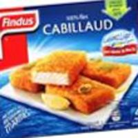FINDUS PANÉS DE CABILLAUD X4 204G FINDUS