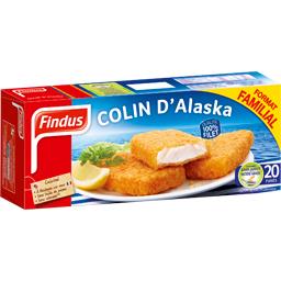FINDUS PANÉS DE COLIN X20 1020G FINDUS