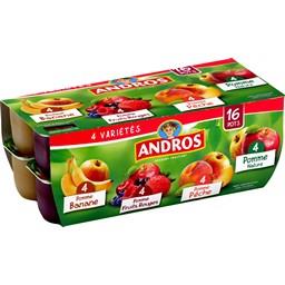 ANDROS DESSERT FRUITS PANACHES N2 ANDROS 16X100G
