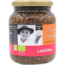 MEME GEORGETTE CONSERVE DE LENTILLES BIO MÉMÉ GEORGETTE 360G